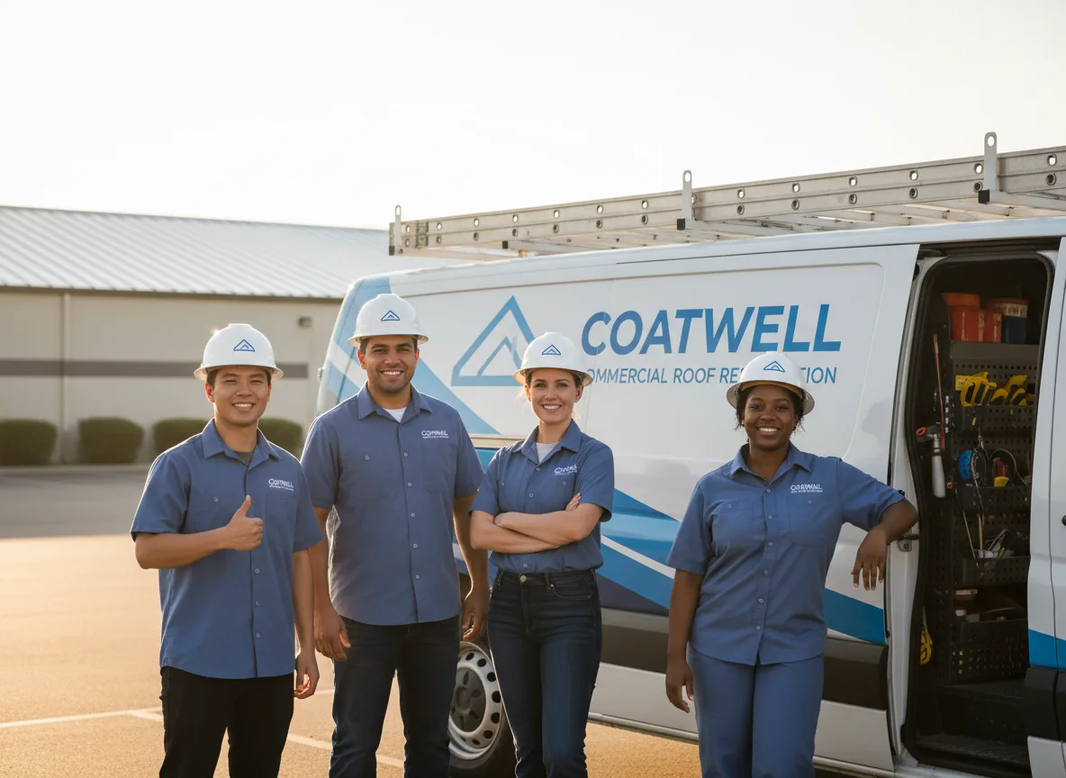 Commercial roof coating company in Bethune, SC